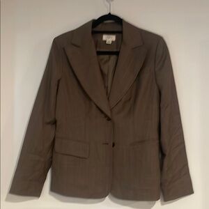 LOFT Women's Brown Blazer Sz 6